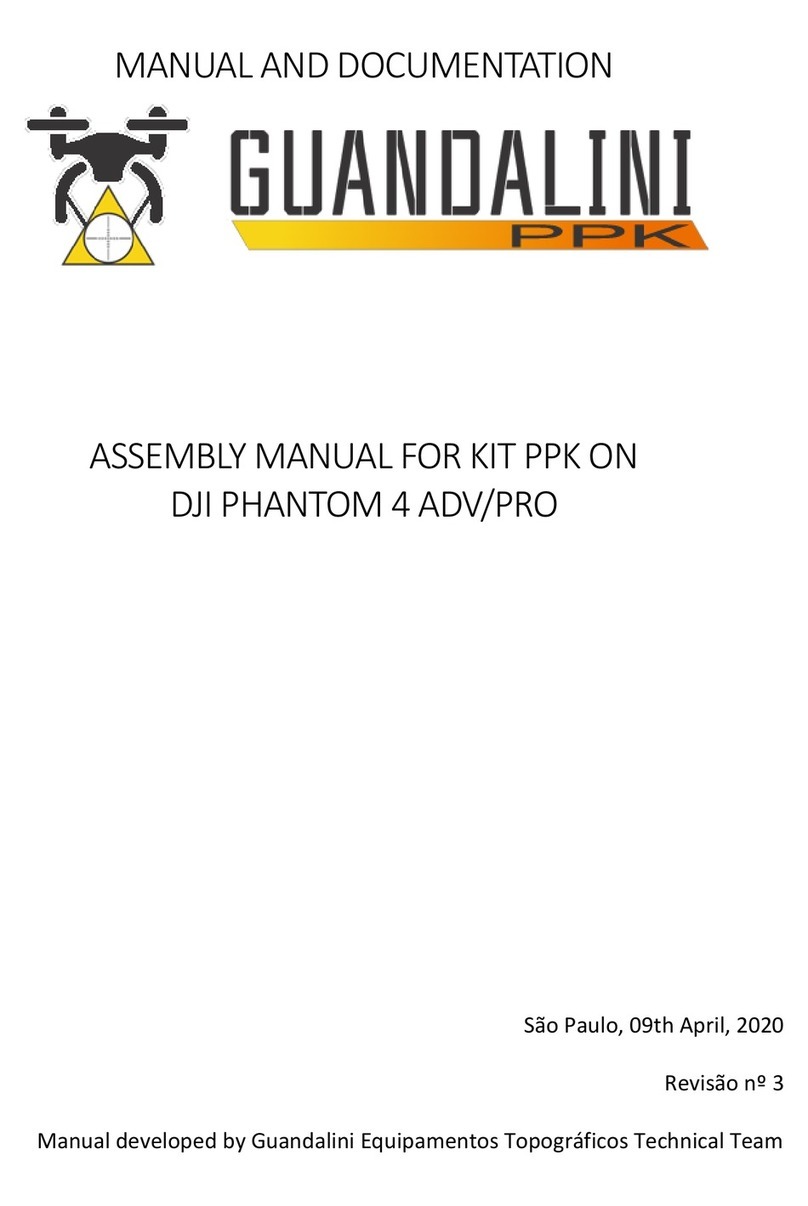 GUANDALINI PPK DJI PHANTOM 4 ADV Assembly manual GUANDALINI PPK DJI PHANTOM 4 ADV Assembly manual