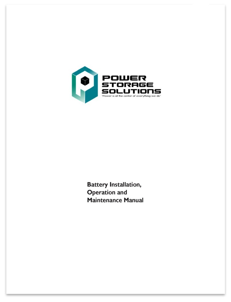 Power Storage Solutions 12MQ1200 User manual