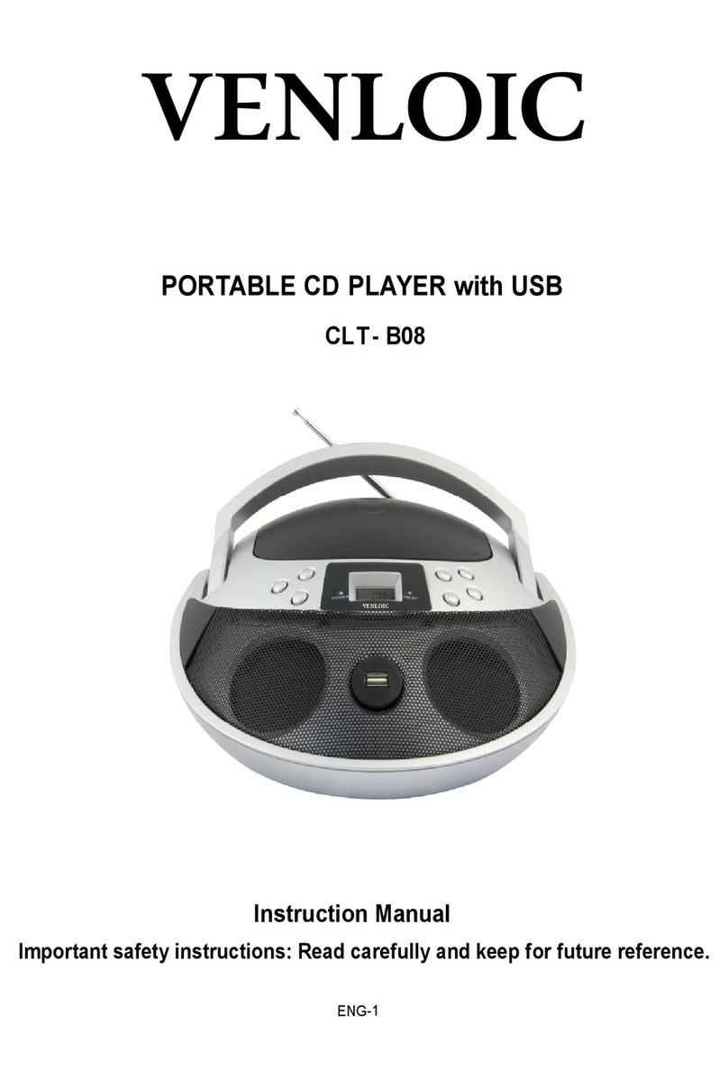 Venloic CLT- B08 instruction manual
