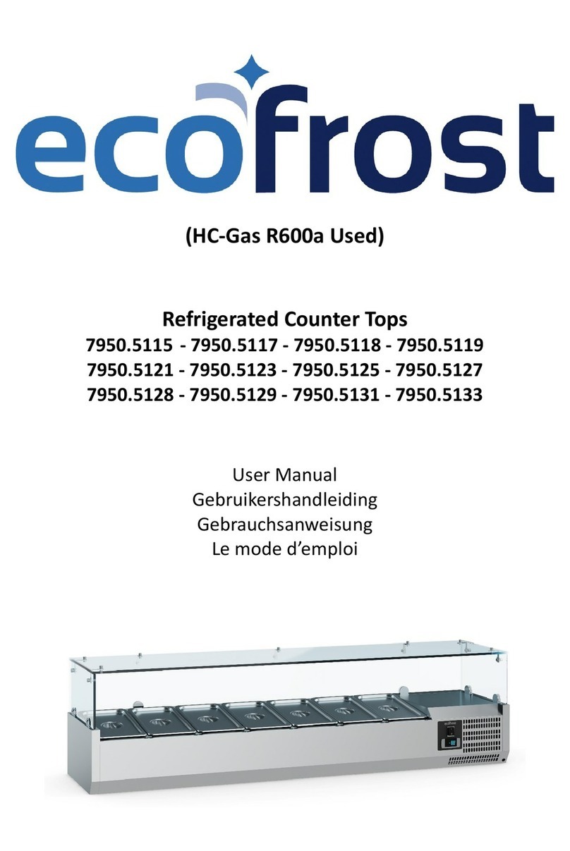 Ecofrost 7950.5115 user manual