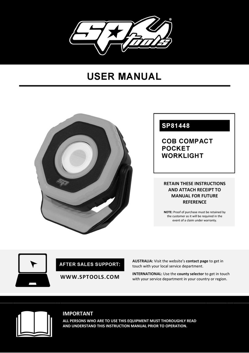 SP tools SP81448 User manual