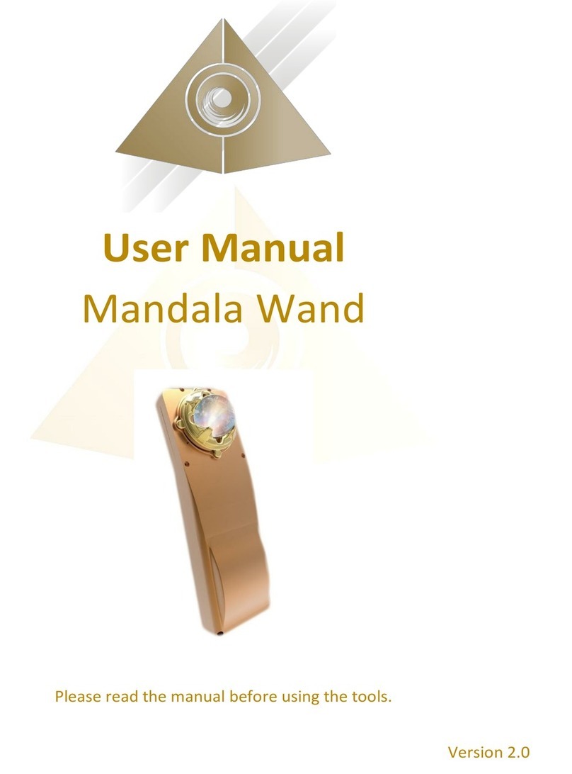 Light Mandalas Mandala Wand user manual Light Mandalas Mandala Wand user manual