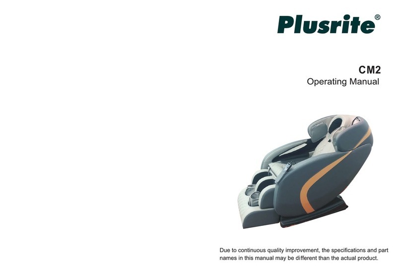 Plusrite CM2 operating manual