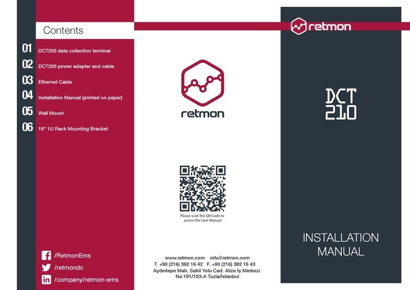 retmon DCT210 User manual