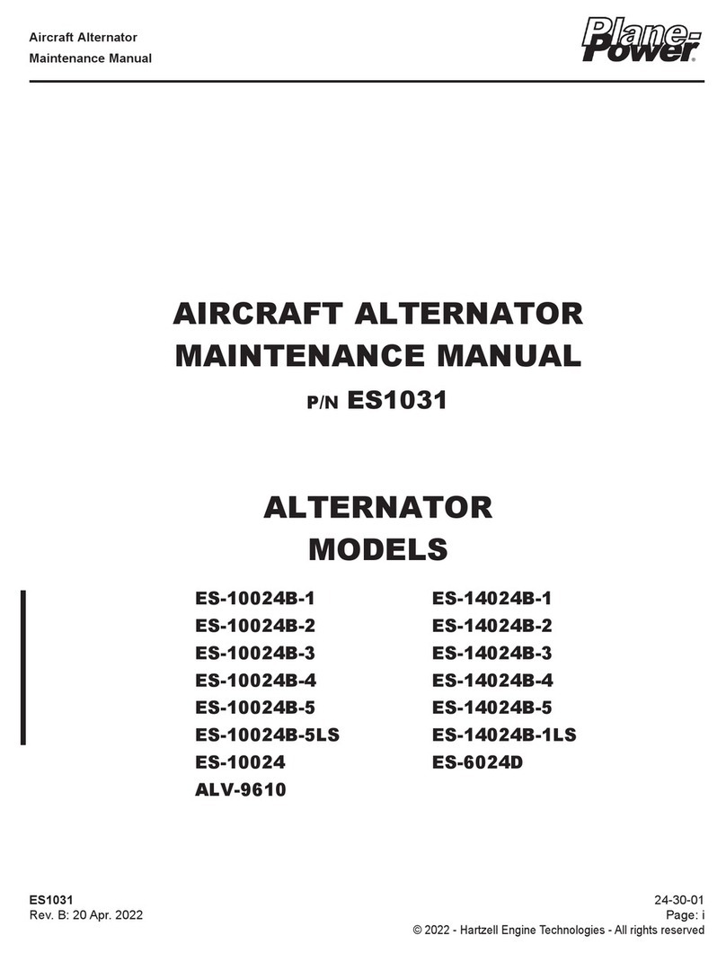 Plane-Power ES-10024B-1 Maintenance manual