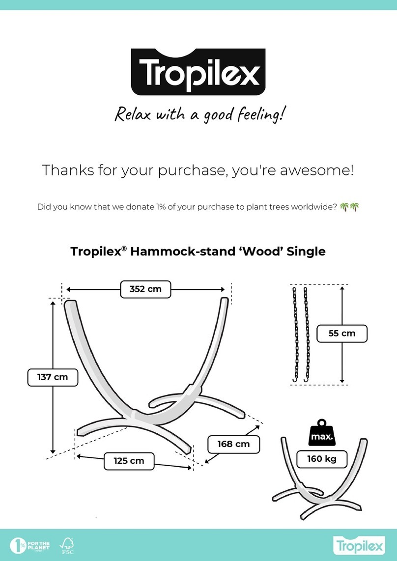 Tropilex Wood Single Assembly instructions