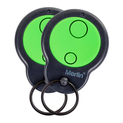 National Garage Merlin M842 Coding Instructions