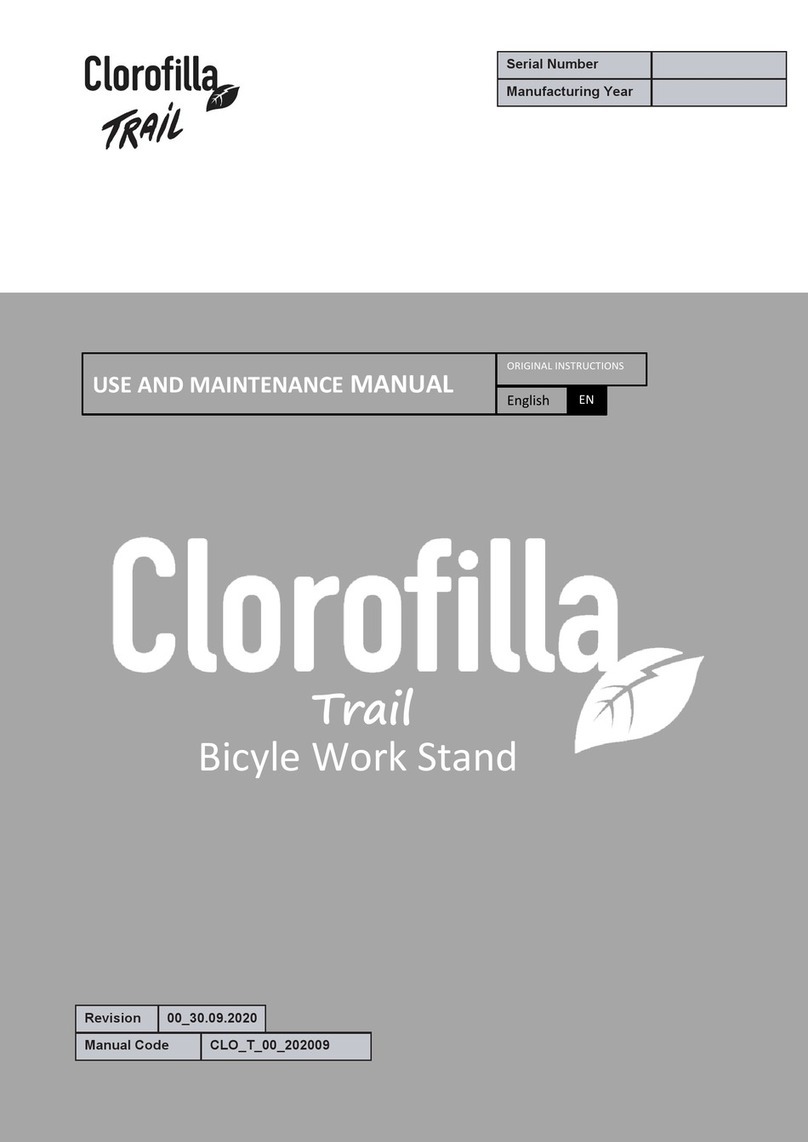 buratti meccanica Clorofilla Trail Use and maintenance manual