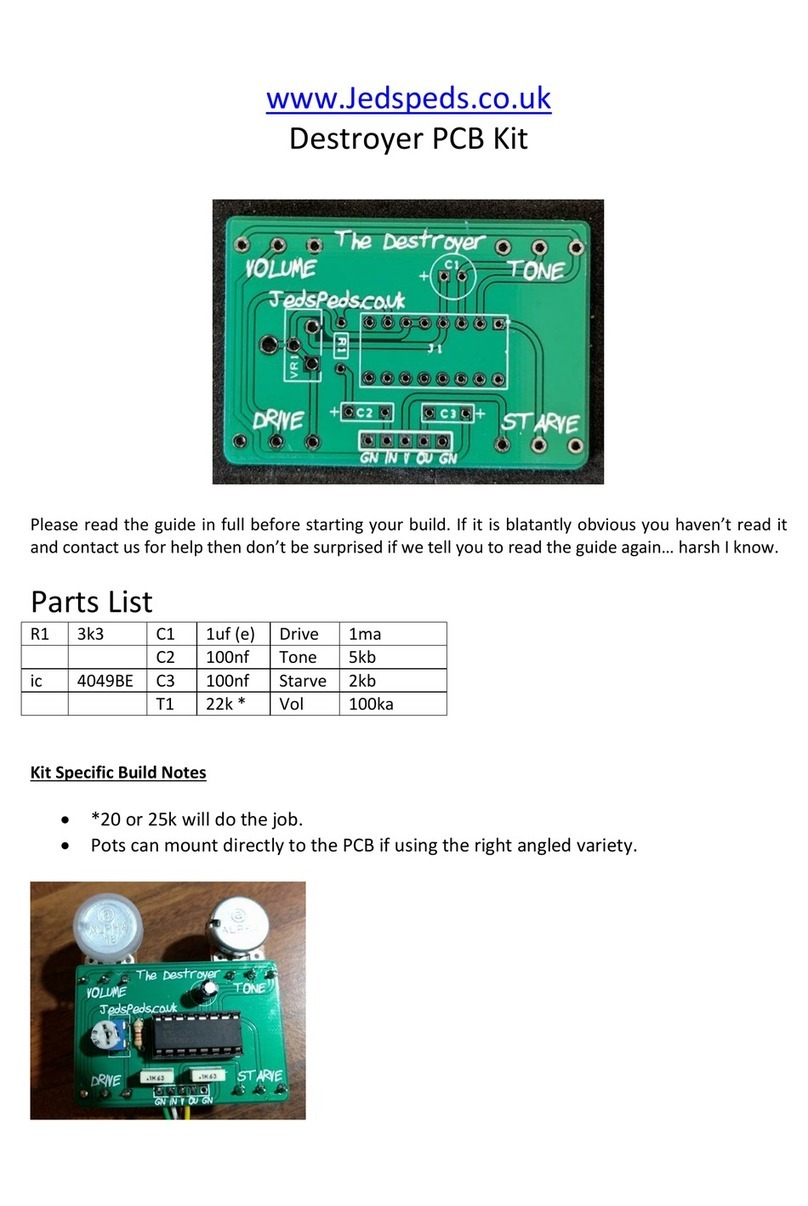 Jeds Peds Destroyer manual