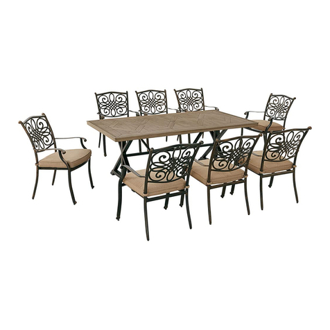 Hanover Traditions TRADDN9PCTF-SU-R manual