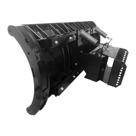 Nordic Plow ATV 49" MOUNTING KIT User manual