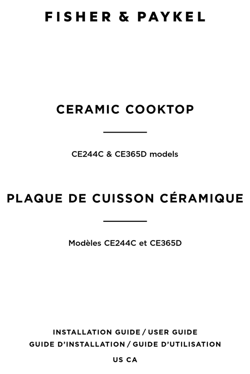 Fisher & Paykel CE365D Series User manual