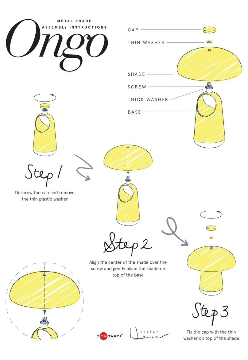 Contardi Ongo Assembly instruction