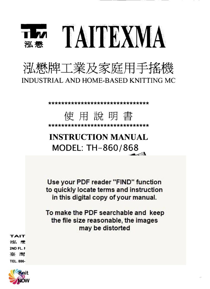 TAITEXMA TH-860 instruction manual