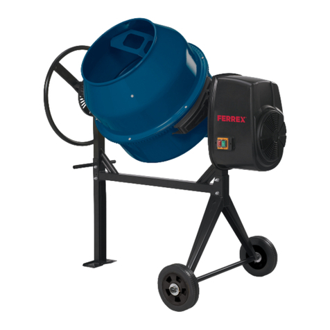 FERREX MIX125 user manual