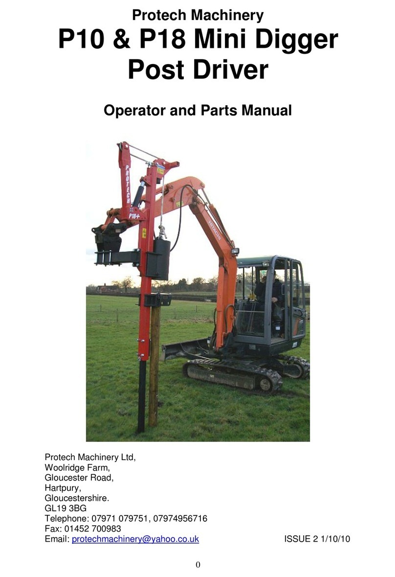 Protech Machinery P10 Product manual