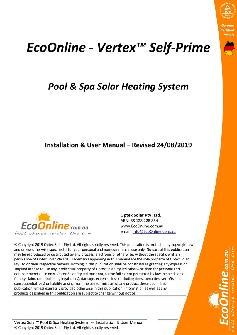EcoOnline Vertex Self-Prime Instruction Manual