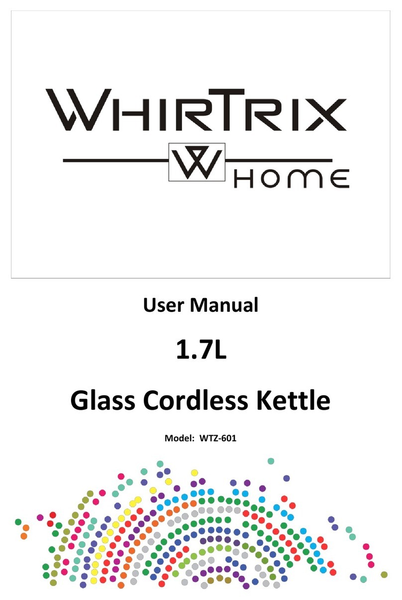 WhirTrix WTZ-601 user manual