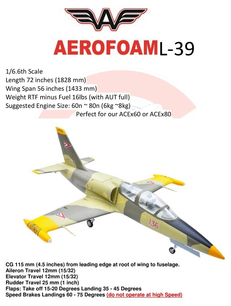 AeroFoam L-39 manual