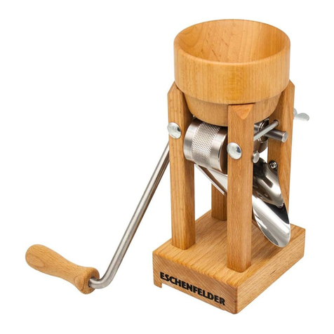 Eschenfelder Korn-Quetsche Instructions for use