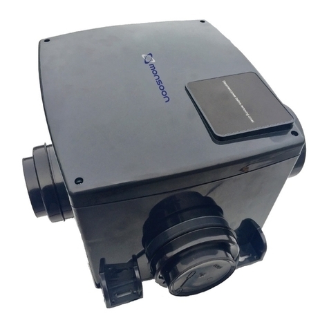 National Ventilation Monsoon MON-MEVH Installation and wiring instructions National Ventilation Monsoon MON-MEVH Installation and wiring instructions