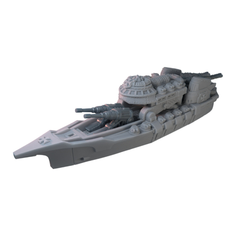 WARCRADLE STUDIOS Dystopian Wars Elector Battlefleet User manual WARCRADLE STUDIOS Dystopian Wars Elector Battlefleet User manual