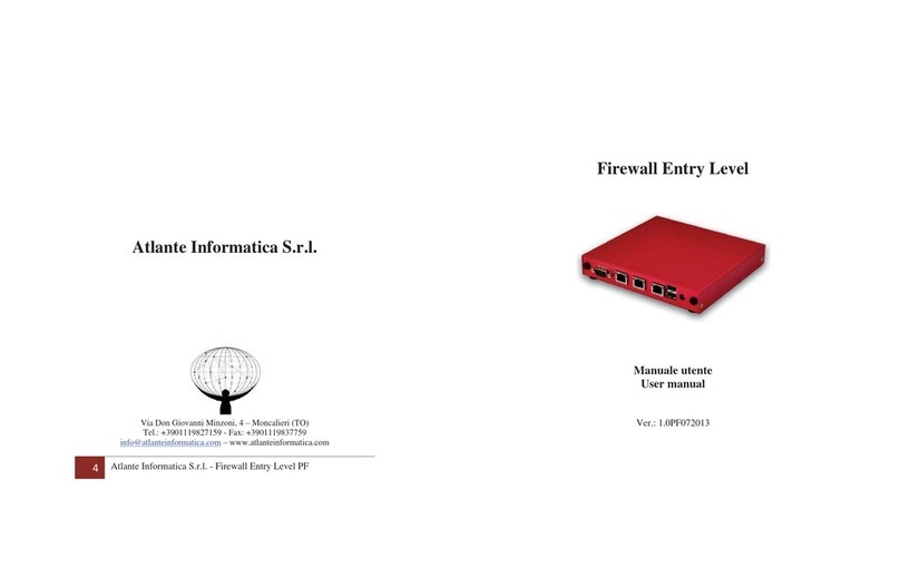 Atlante Informatica AFEL Series user manual