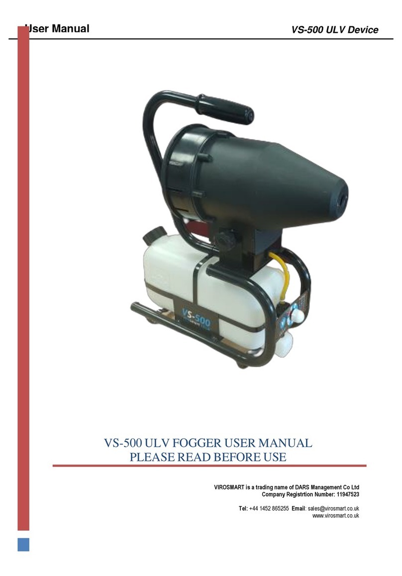 VIROSMART VS-500 ULV user manual