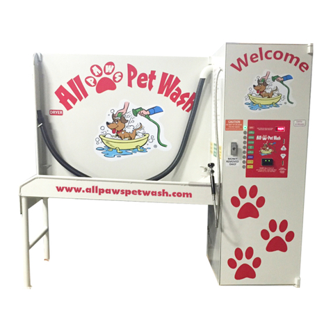 All Paws Pet Wash APW Series manual