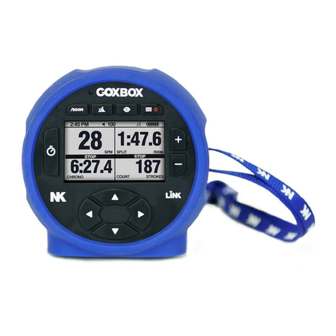 NK Sports Cox Box Operating instructions