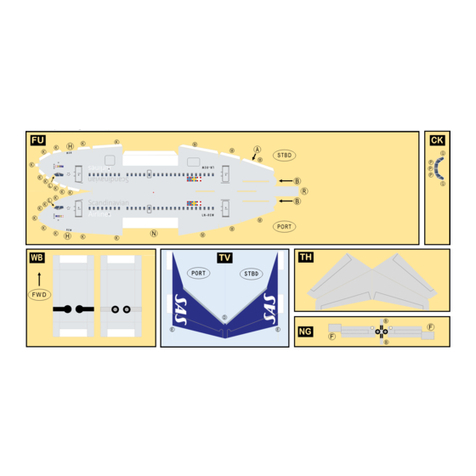 Airigami PAPER AVION SAS SCANDINAVIAN AIRLINES BOEING... manual Airigami PAPER AVION SAS SCANDINAVIAN AIRLINES BOEING... manual