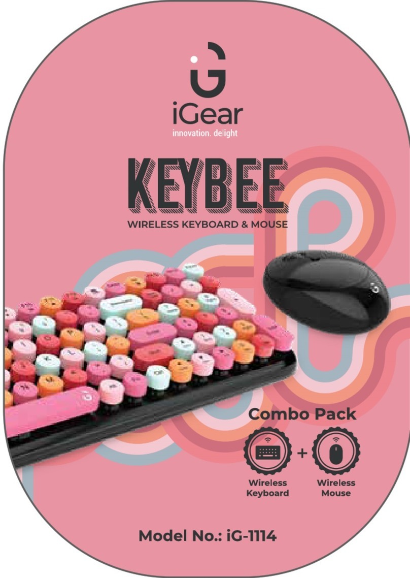 iGear KEYBEE instruction manual