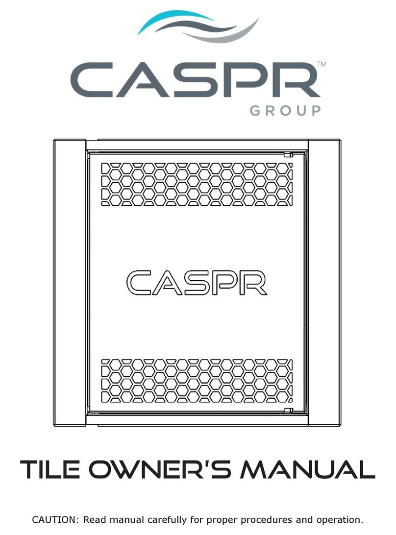 CASPR TILE owner's manual