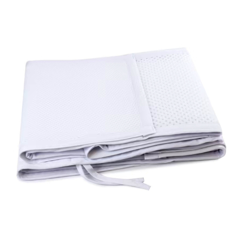 Bubba Blue Breathe Easy Cot Liner installation manual