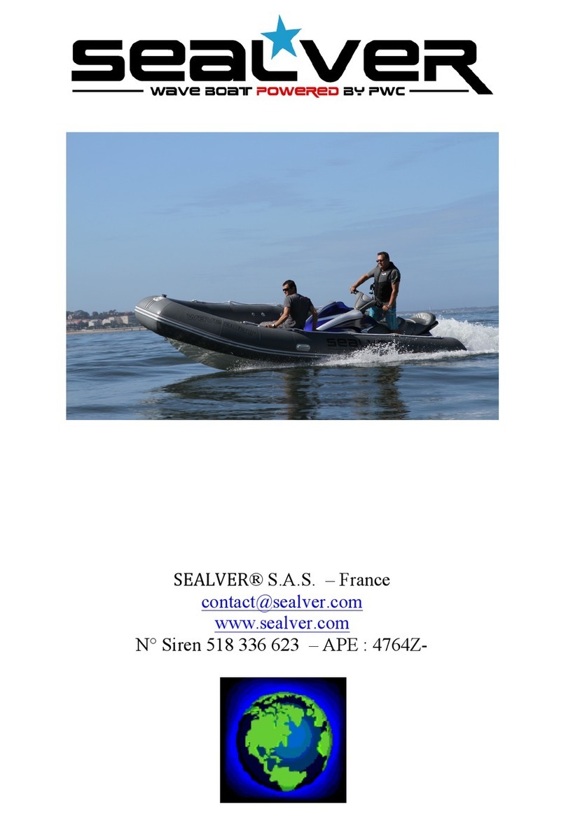 SEALVER Wave Boat 575 manual