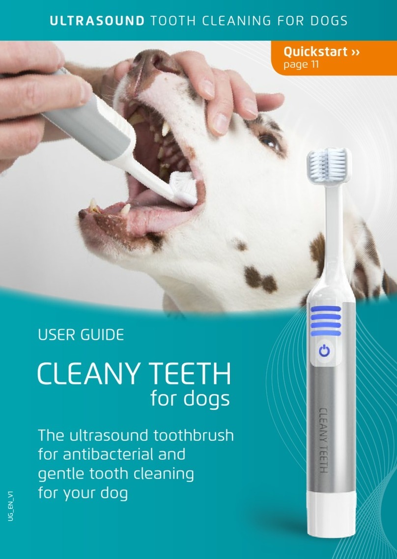 Techmira ULTRASOUND Cleany Teeth user guide