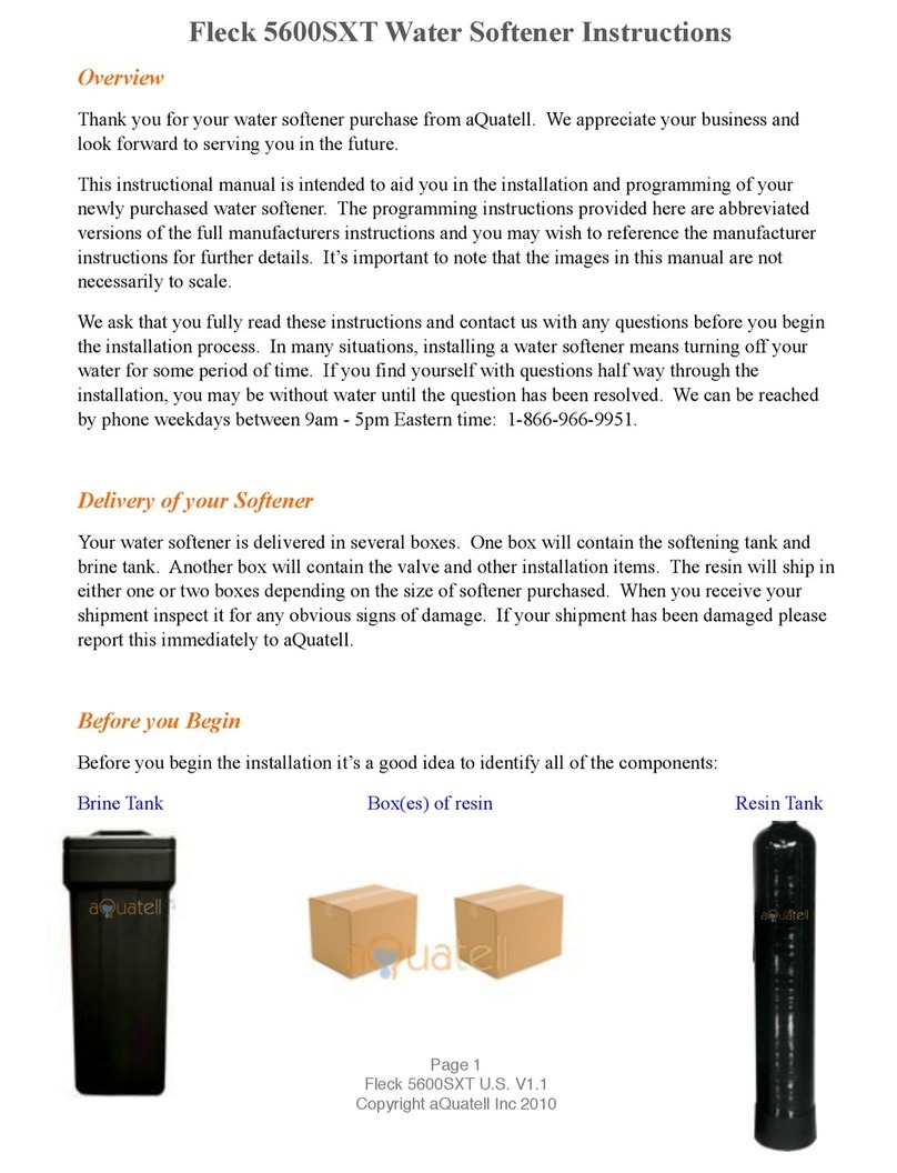 aQuatell Fleck 5600SXT instructions