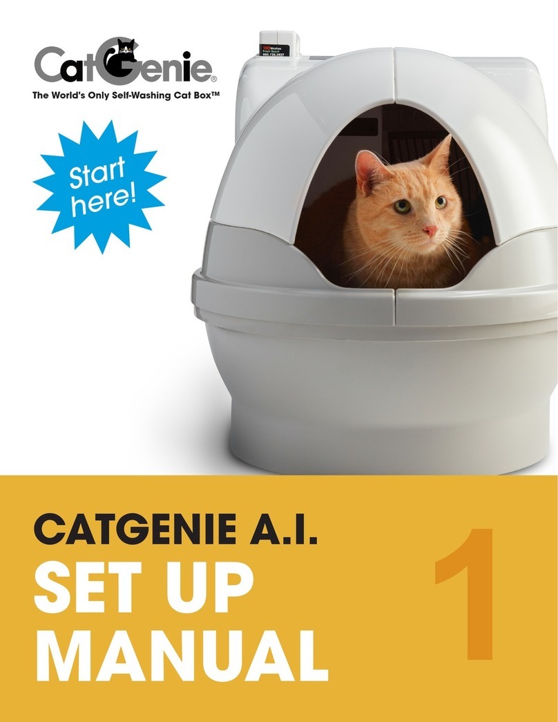CatGenie A.I. Setup manual