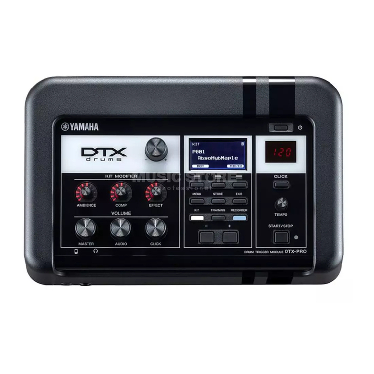 Yamaha DTX-PRO User manual Yamaha DTX-PRO User manual