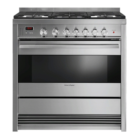 Fisher & Paykel OR36SDBMX1 User manual Fisher & Paykel OR36SDBMX1 User manual