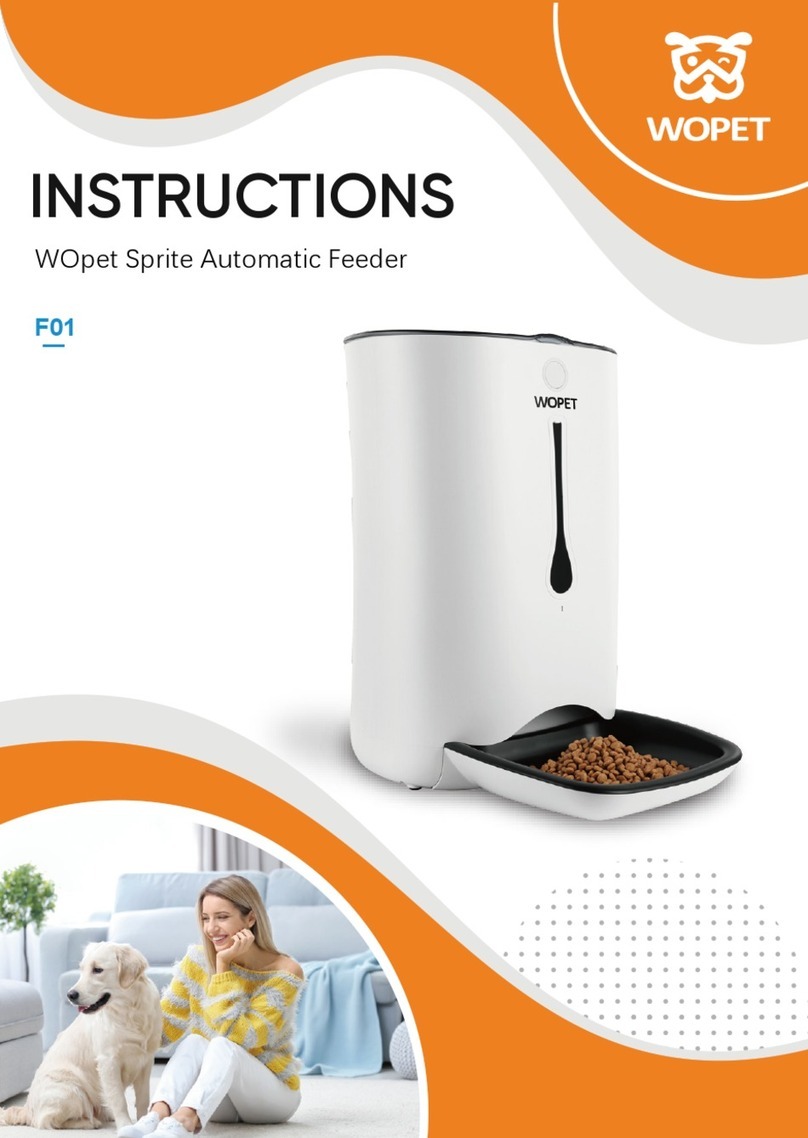 WOPET F01 User manual