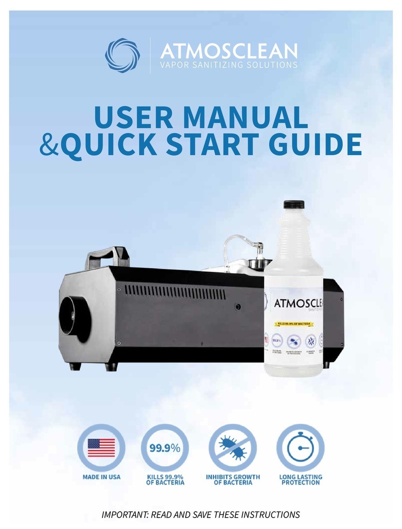 ATMOSCLEAN Prodigy Compact User manual