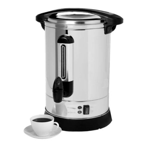 Crown Select Focus Foodservice 100-CUP instruction manual