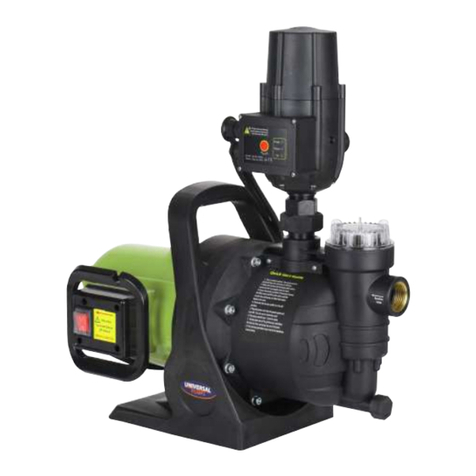 Universal Pumps UP-GPP600 instruction manual Universal Pumps UP-GPP600 instruction manual