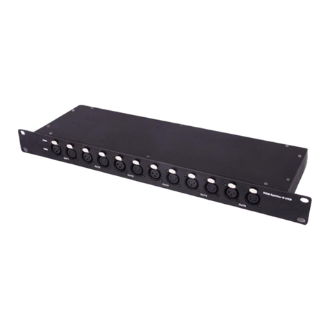 Light4Me RDM SPLITTER 6R user manual