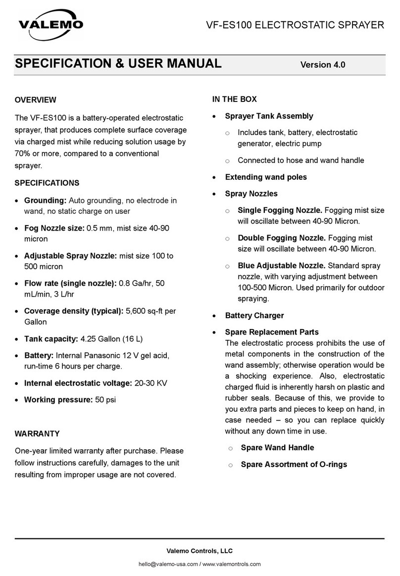 Valemo VF-ES100 Specification & user manual