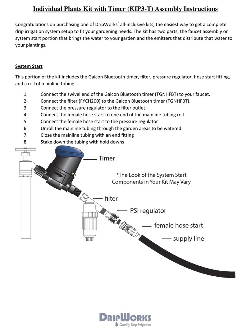 DripWorks KIP3-T Assembly instructions