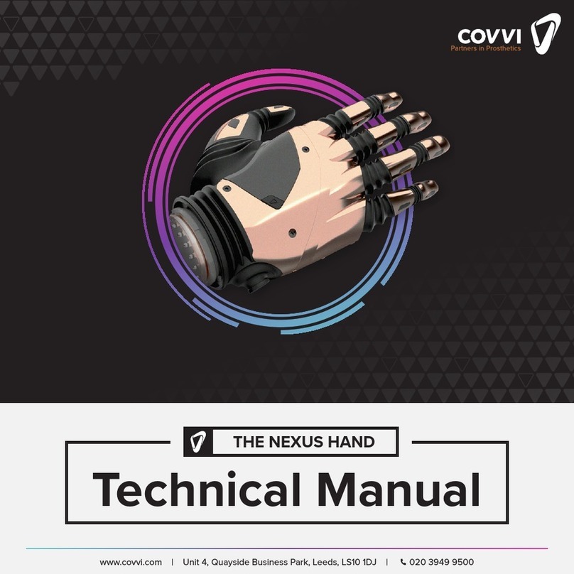 COVVI THE NEXUS HAND Technical manual