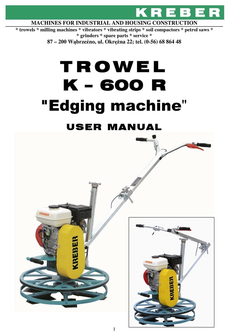KREBER K-600 R user manual