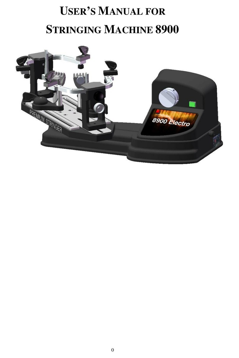 PREMIUM STRINGER 8900 Electro user manual